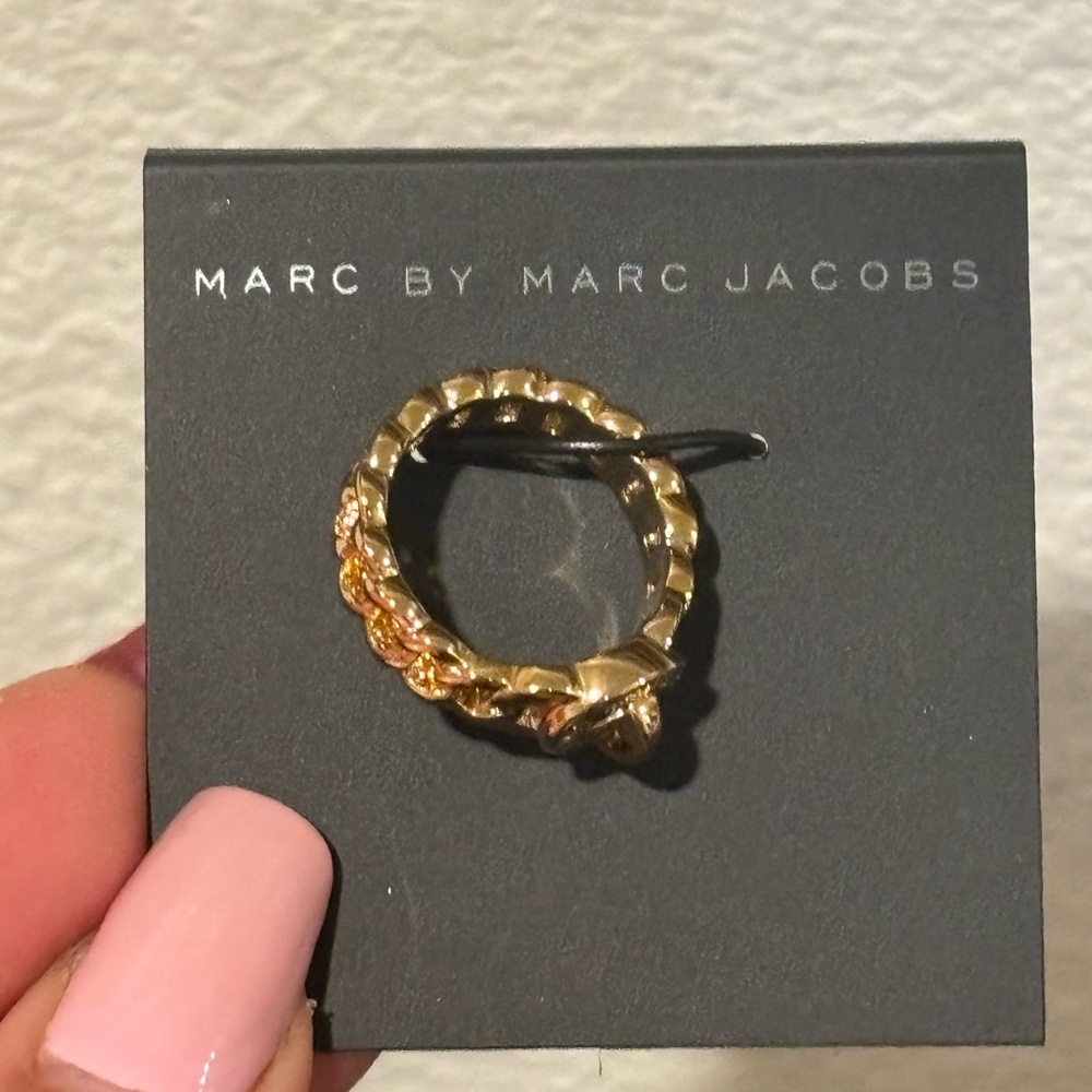 Marc by Marc Jacobs Gold Chain Ring